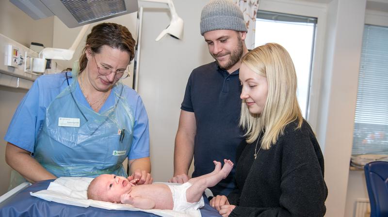 På neonatalavdelningen USÖ, bilder från verksamheten
