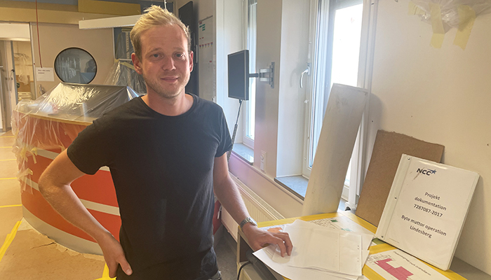 Erik Smedberg, byggprojektledare Region Örebro län