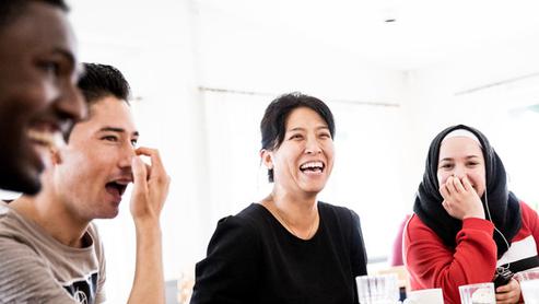 Matsalen, Kävesta folkhögskola.