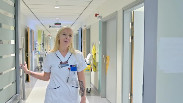 Personal på urologmottagningen