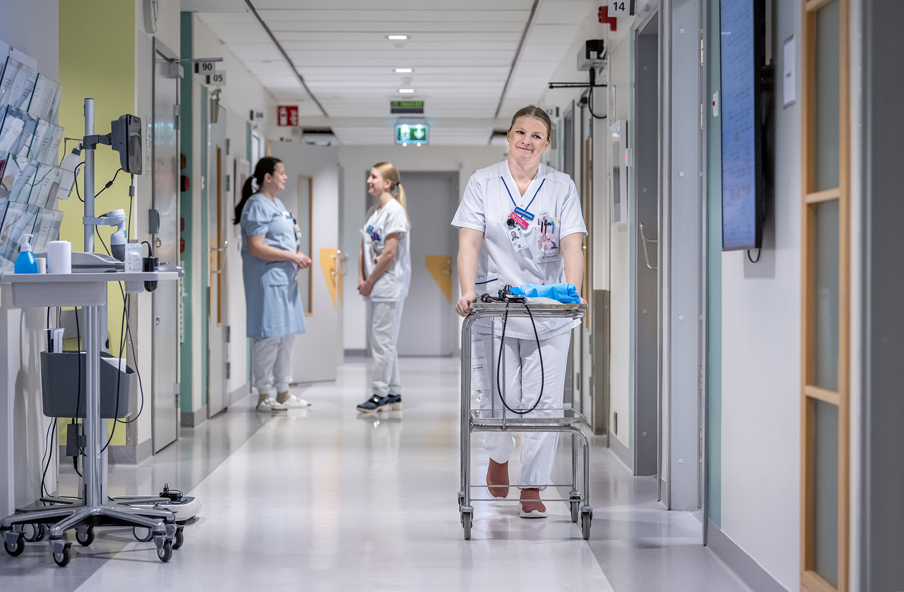 Bild från urologmottagningen