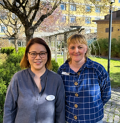 Forskarna Helen och Susanna
